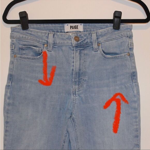 PAIGE Hoxton Ankle Jeans Women Size 27 - Picture 4 of 13